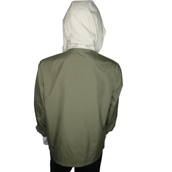 Puma Men's ESS Blocked Woven Jacket Loden Green Size M - Picture 8 of 12